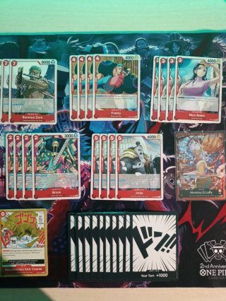 Lote 44 cartas ST31 + 10 DON + Líder
