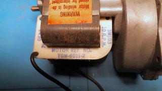 Motor 115V 60Hz 10RPM YGM-6011-2