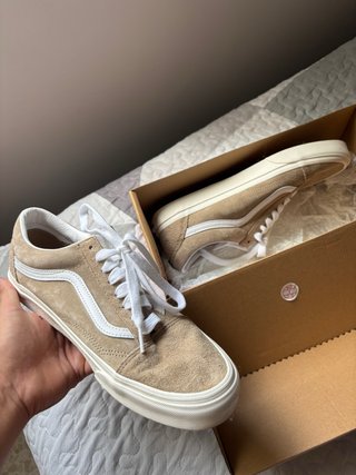 Zapatillas Vans Beige/Blanco Talla 42,5