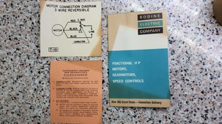 Motor Elétrico 115V 260 RPM com Capacitor
