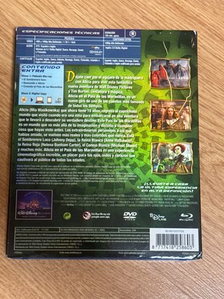 Blu-ray Alicia en el País de las Maravillas