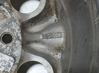 Opel 226142 91140443 llanta frontera a