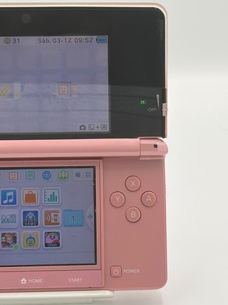Nintendo 3DS Rosa con fallo
