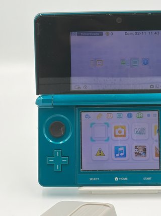 Nintendo 3DS Turchese + Caricatore