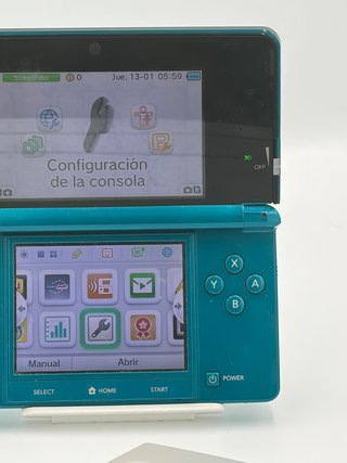 Nintendo 3DS Turchese + Caricatore