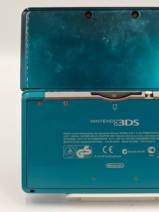 Nintendo 3DS Turchese + Caricatore