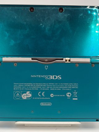 Nintendo 3DS Turchese + Caricatore