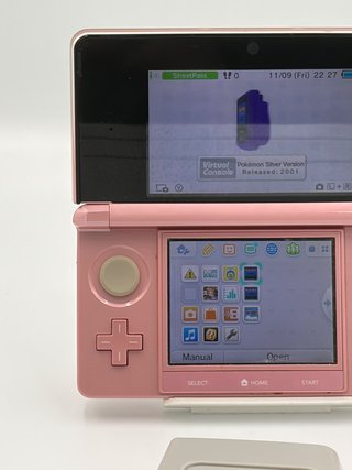 Nintendo 3DS Rosa con Cargador