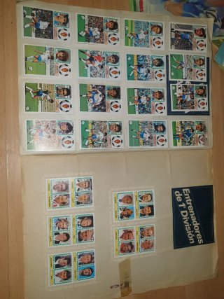 Liga 83-84  álbum de Cromos Ediciones este