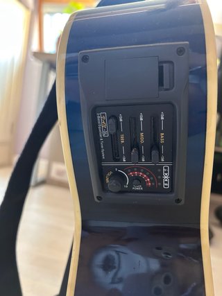 Guitarra Electroacústica Daytona Azul