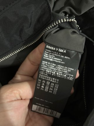 Bolso Tote Bimba y Lola Negro Mediano