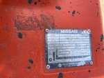 Carretilla Eléctrica Nissan Q02L25CU 2003