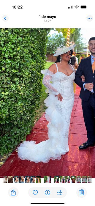 Vestido de Novia Gitana Blanco