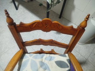 Mecedora de madera