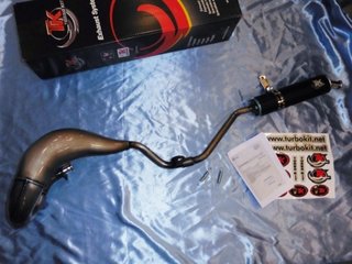 Tubo Escape Turbokit TK Racing Nuevo