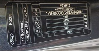 482777 espejo ford focus active
