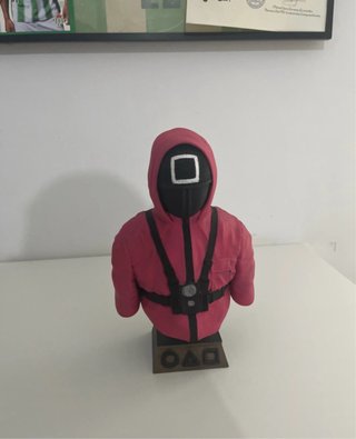 Figura Juego Calamar Hecha a Mano