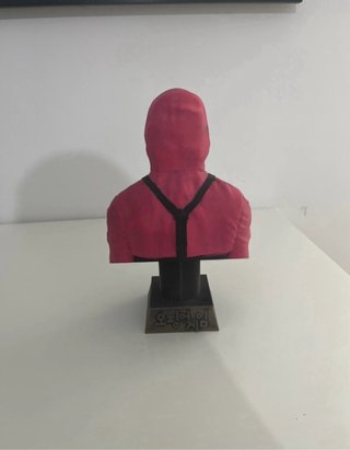 Figura Juego Calamar Hecha a Mano