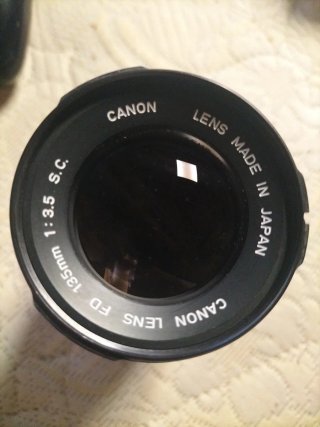 Canon FD= 135mm - Sigma F=28mm - Kenko X2 CFE