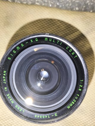 Canon FD= 135mm - Sigma F=28mm - Kenko X2 CFE