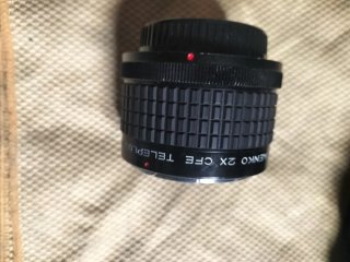 Canon FD= 135mm - Sigma F=28mm - Kenko X2 CFE