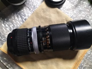 Canon FD= 135mm - Sigma F=28mm - Kenko X2 CFE