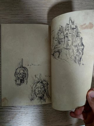 Tainted Grail adventurer's notebook