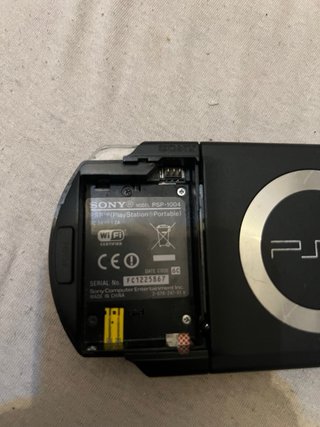 Consola PSP Sony Negra