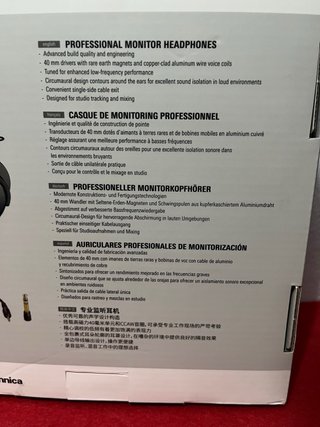 Audio-Technica ATH-M20x Auriculares para Monitoreo