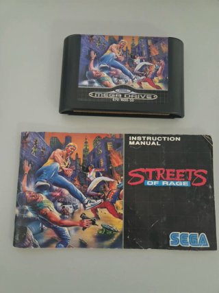 Streets of Rage Megadrive Completo Original