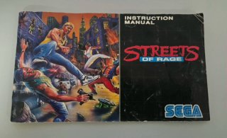 Streets of Rage Megadrive Completo Original