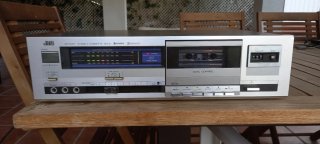 JVC KD-D20 Deck Cassette Estéreo Plata