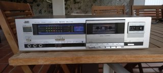 JVC KD-D20 Deck Cassette Estéreo Plata