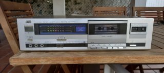 JVC KD-D20 Deck Cassette Estéreo Plata