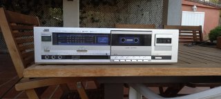 JVC KD-D20 Deck Cassette Estéreo Plata