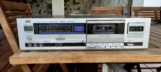 JVC KD-D20 Deck Cassette Estéreo Plata