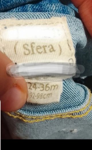 Chaqueta vaquera infantil