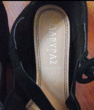 Zapatos de tacón Marypaz. negros talla 38