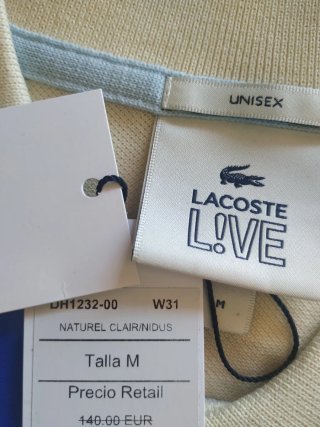 Polo unisex Lacoste oversize 130 €