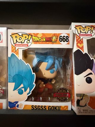Funko Pop Dragon Ball SSGSS Goku 668