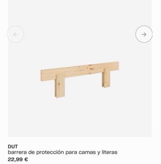 Cama nido individual madera