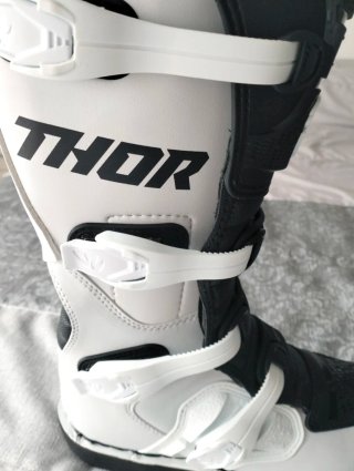 Botas Motocross THOR Blancas