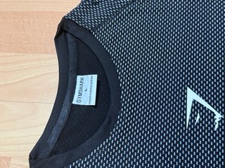Camiseta Gymshark Talla L Negra