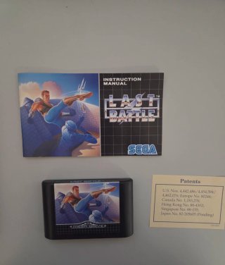 Last battle megadrive completo original