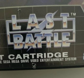 Last battle megadrive completo original