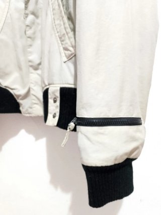 Giacca Bomber Censured Vintage panna - Taglia M
