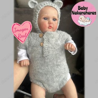 Muñeca reborn bebé silicona