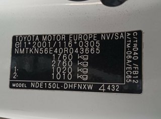 416564 airbag cortina delantero toyota auris luna+
