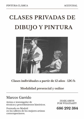 Clases de dibujo y pintura clásica
