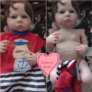 Muñeca reborn bebé silicona